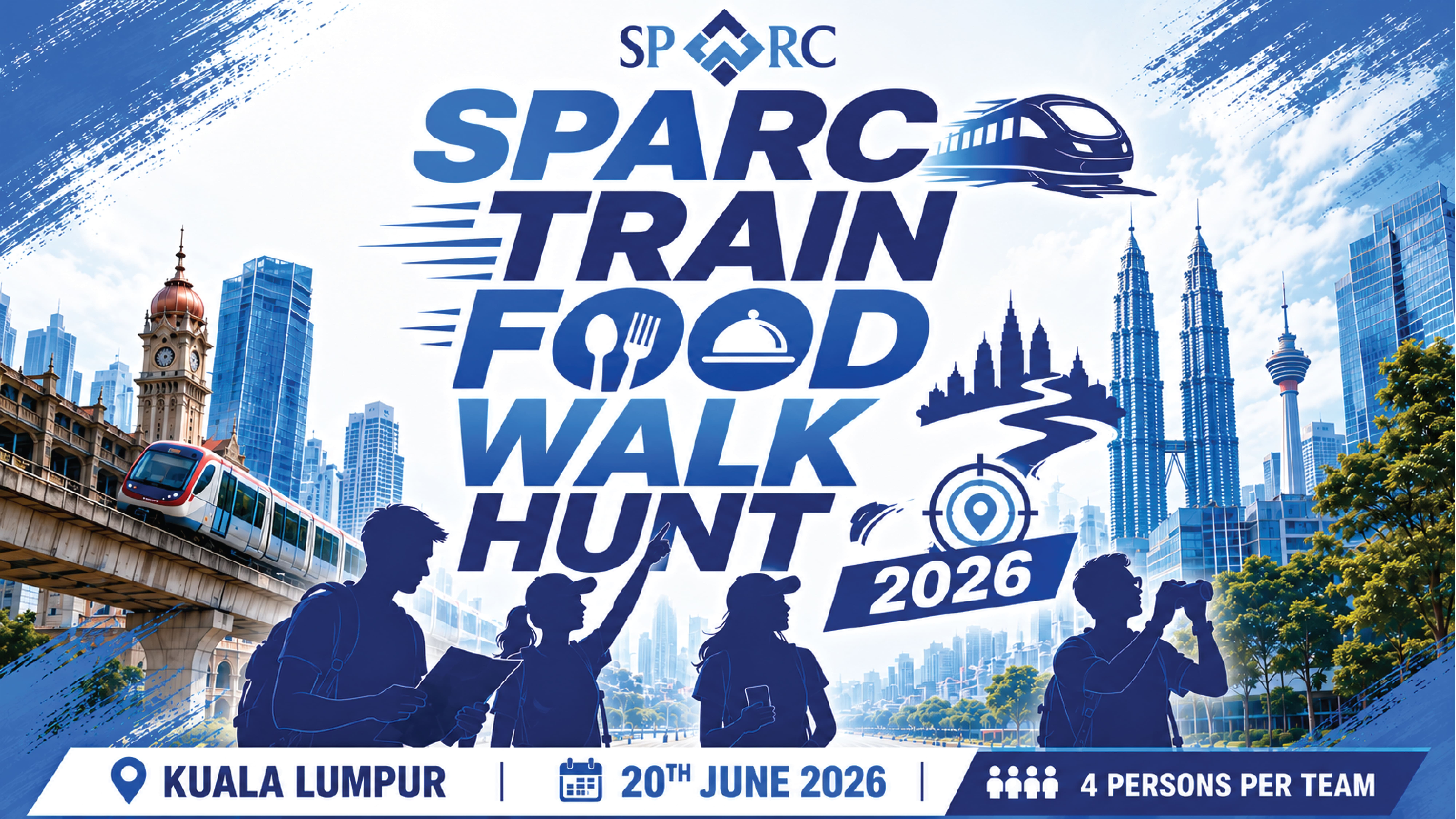 SPARC Train Food Walk Hunt 2026 Kuala Lumpur